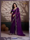 Luminah By Sethnic Velvet Satin Party Wear Saree Wholesale Price In Surat
