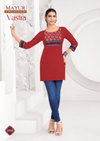 Vastra Vol 3 By Mayur Cotton Ajrak Printed Short Tops Wholesalers In Surat
