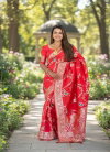 Vt 6075 T Soft Banarasi Silk Zari Worked Beautiful Saree Online Wholesale