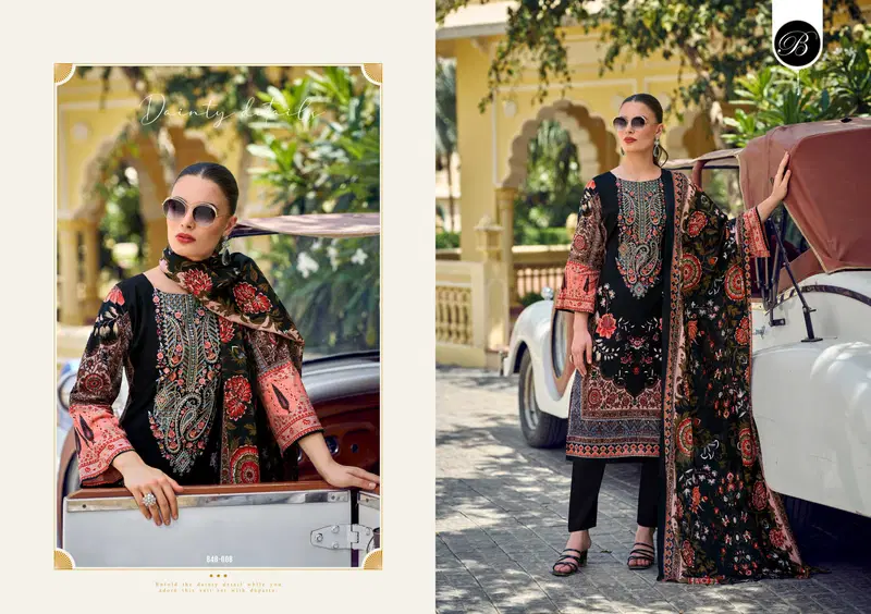 Naira Vol 106 By Belliza Cotton Printed Dress Material Orders In India