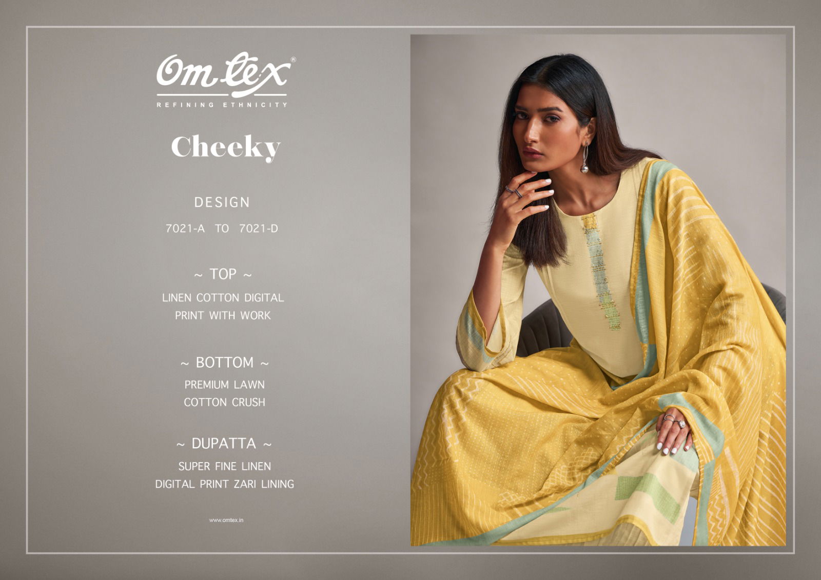 Cheeky By Omtex Lawn Cotton Printed Embroidery Salwar Kameez Orders In India