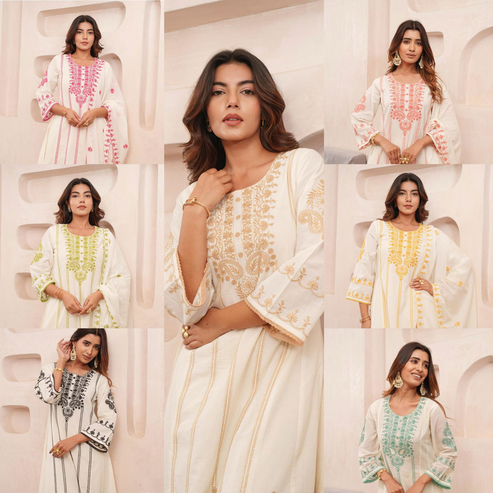 Anarkali Concept By Psyna Cotton Readymade Traditional Dress