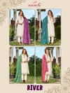 River By Aanchi Vichitra Silk Bulk Kurti With Bottom and Dupatta
