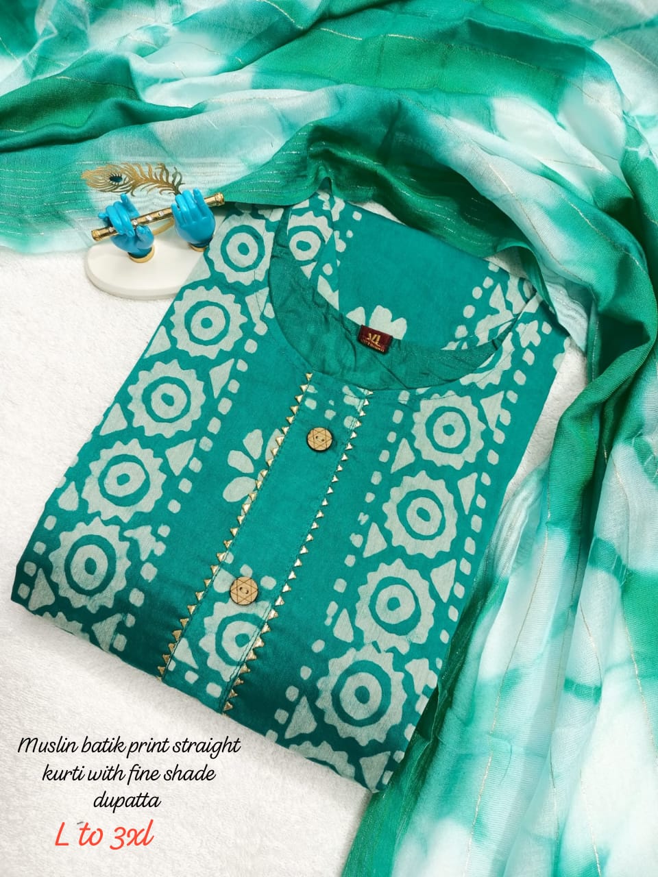 Elegance Rich Look Masleen Kurti With Dupatta Catalog