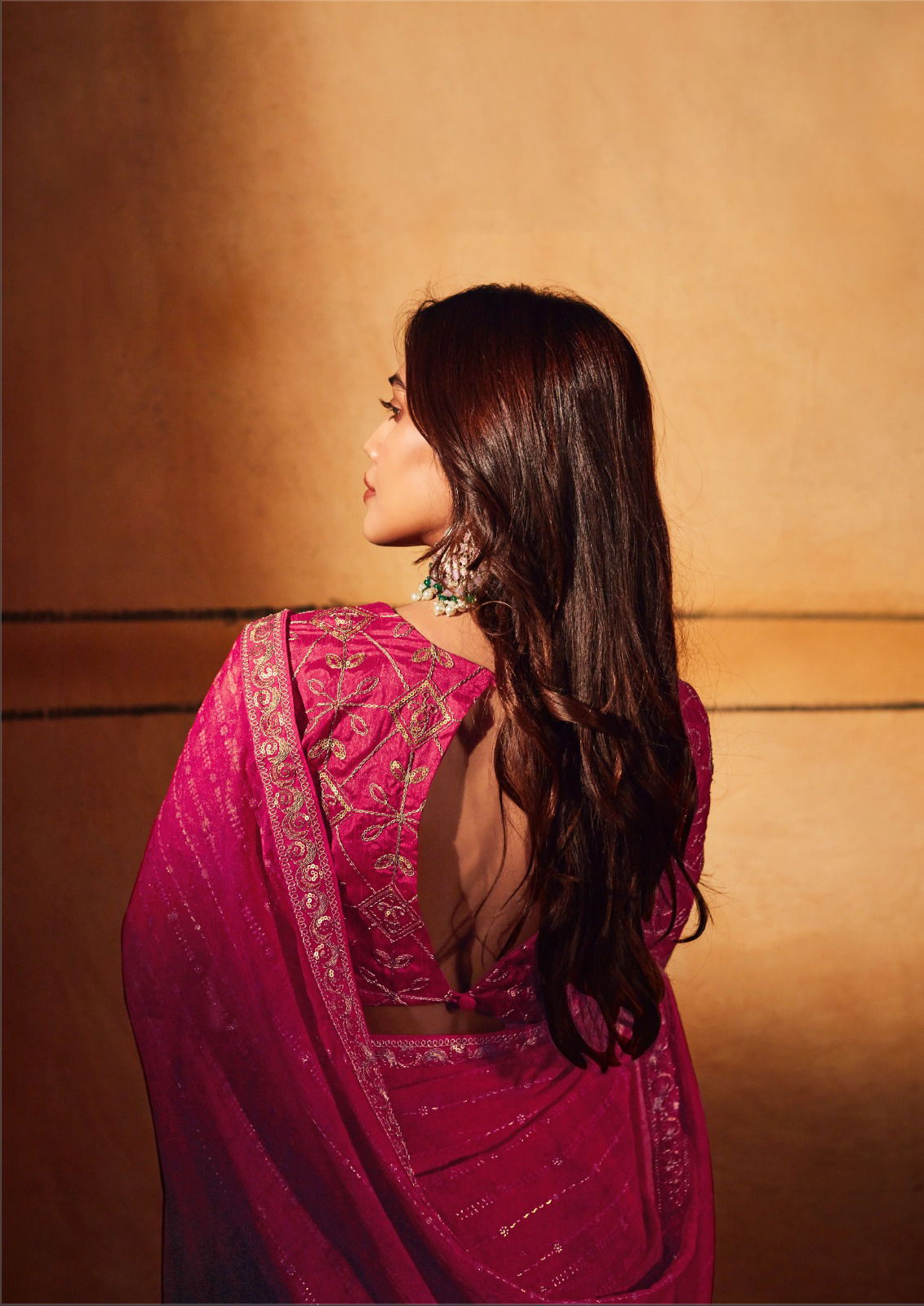Gerua By Stavan Designer Chiffon Saree Catalog