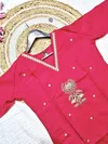 KF 4053 Kalaai Viscose Chanderi Kurti With Bottom Dupatta Wholesale Online