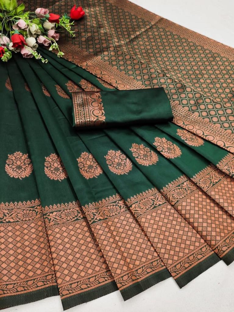 KT 2 Designer Banarasi Soft Silk Sarees Catalog