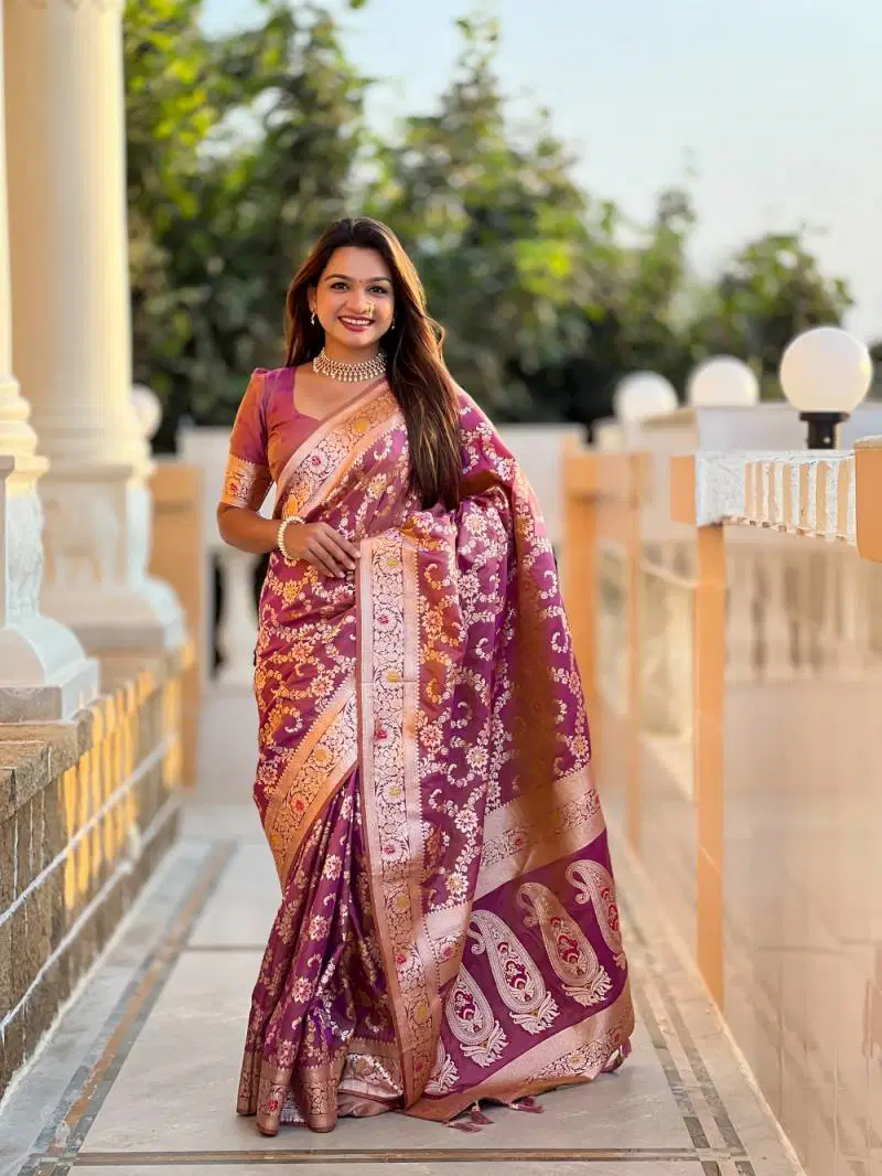 Nx Banarasi 6 Festive Wear Banarasi Silk Saree Wholesalers In Delhi