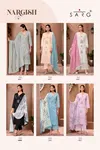 Nargish By Sarg Lawn Cotton Embroidery Wholesale Dress Material In India