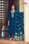 Maahi Vol 2 By Tips And Tops Roman Silk Kurti With Bottom Dupatta Orders In India