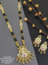 Brass Carrot High Gold Mangalsutra Pendant Butti 11 Wholesale Online