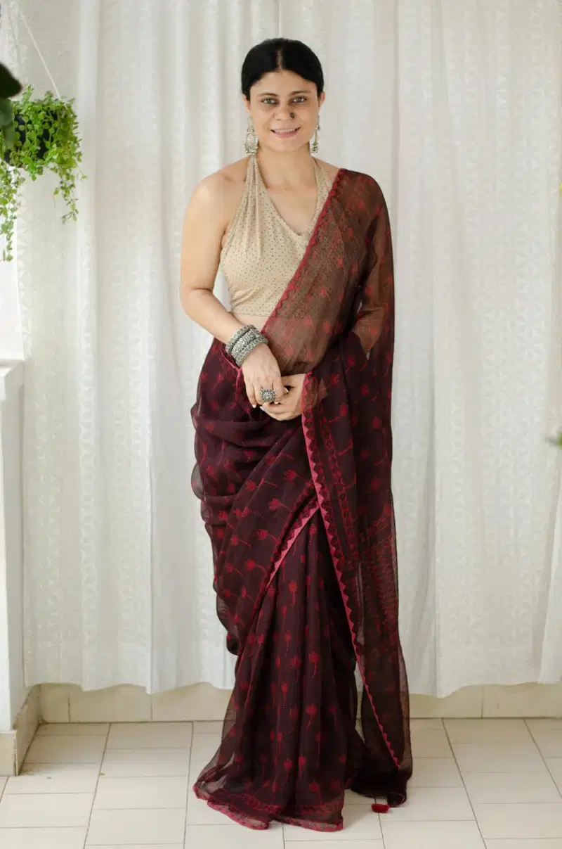 DF 121 Soft Lota Printed Daily Wear Sarees Catalog