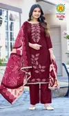 Sofia Vol 1 By Jt Rayon With Bites Work Dress Material Wholesale Online
