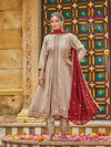 Zubina By Aanchi Vichitra Silk Kurti With Bottom Dupatta Suppliers In India
