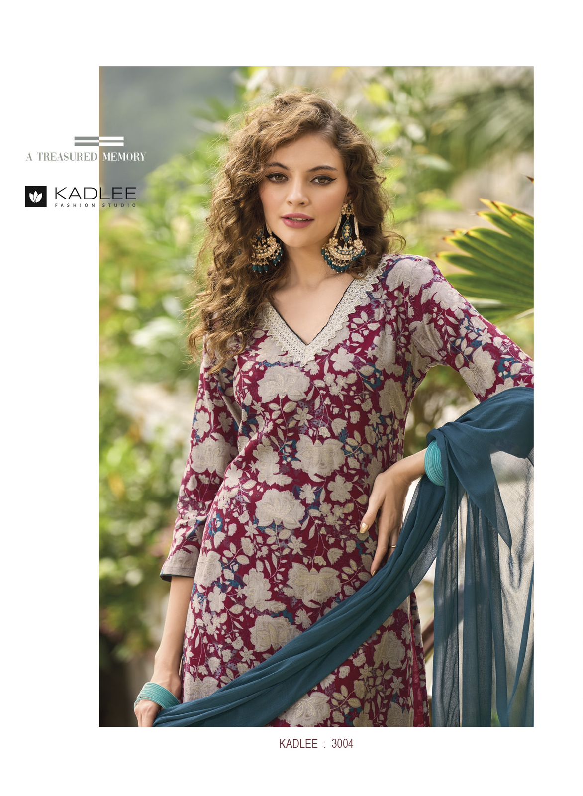 Blossom By Kadlee Modal Printed Kurti With Bottom Catalog