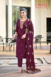 Heer By Ossm Viscose Roman Silk Online Kurti With Bottom Dupatta Wholesale Market
