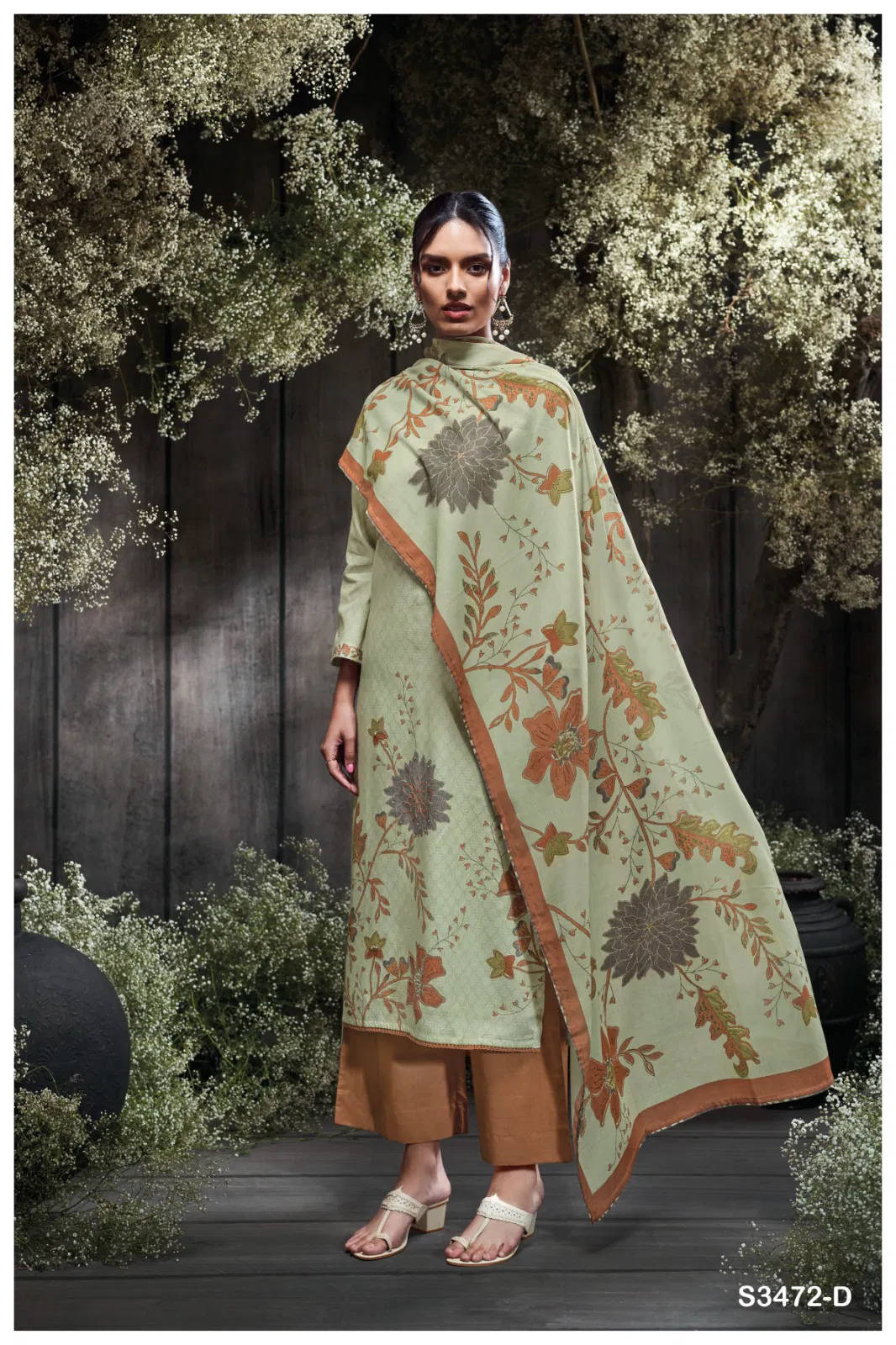 Nimrit 3472 By Ganga Cotton Printed Designer Salwar Suit Wholesale Online