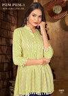 Pumpum 1 Rayon Printed Regular Wear Ladies Top Wholesale Price In Surat
