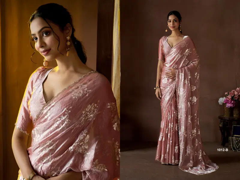 Mehek 1012 A TO E Satin Silk Designer Sarees Orders In India