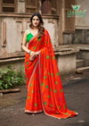 Parvati By Sanskar Tex Prints Georgette Hit Design Saree For Womens Wholesale In India
