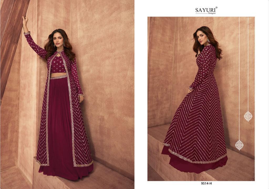 Sayuri Impression Fusion Designer Wedding Salwar Suit Catalog

