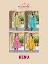 Renu By Aanchi Roman Silk Wholesale Anarkali Kurti With Bottom Dupatta In India