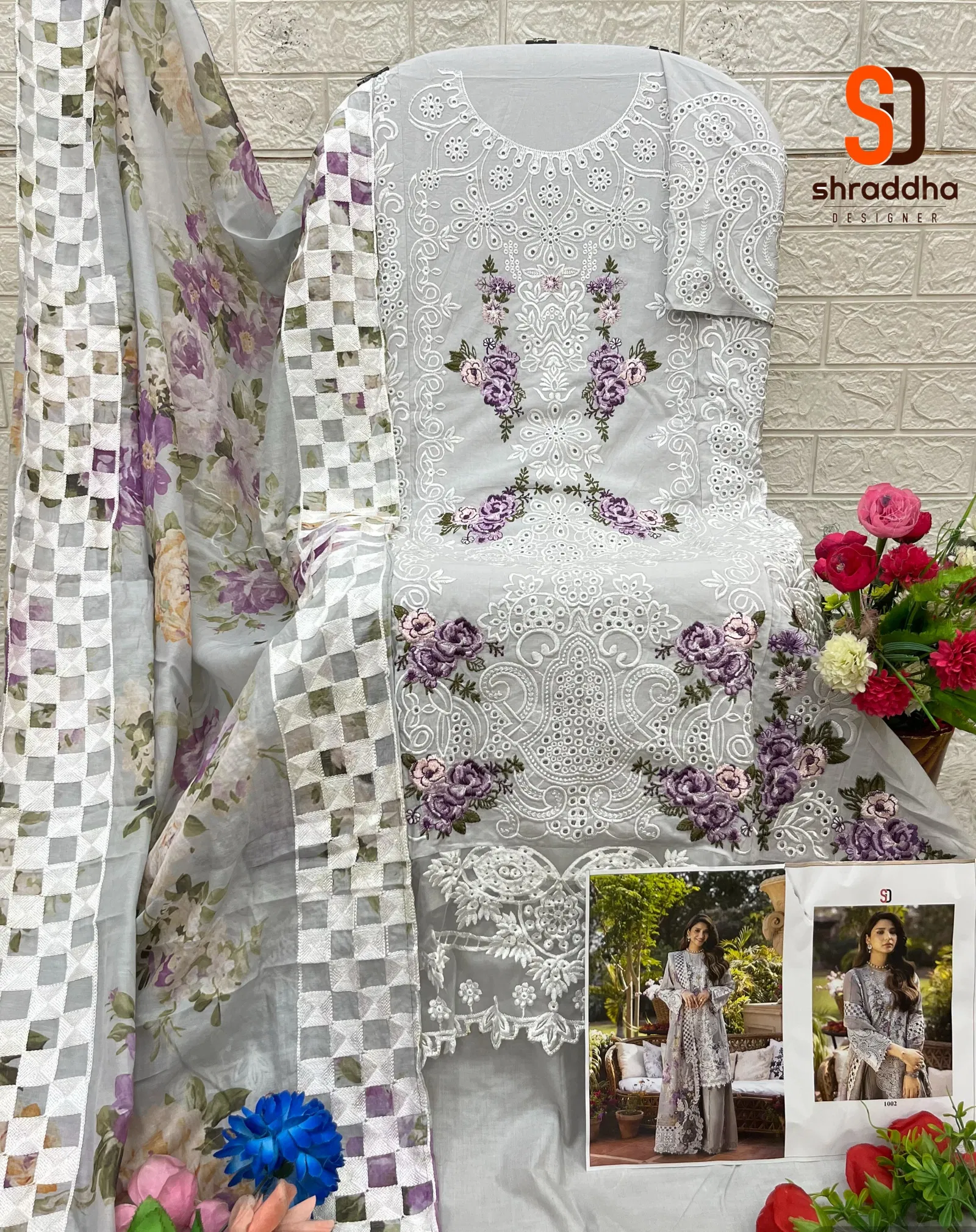 Elaf Vol 1 By Shraddha Pure Cotton Pakistani Suits Exporters In India