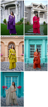 Naisha K 597 Roman Silk With Wotk Top With Bottom Dupatta Wholesale In India