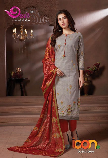 Devi Icon 10 Latest Fancy Designer Regular Casual Wear Printed Pure Cotton Collection
