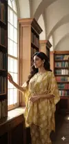 Naisha K 385 Cotton Printed Casual Wear Kaftan Co Ord Set Wholesale Suppliers In Mumbai