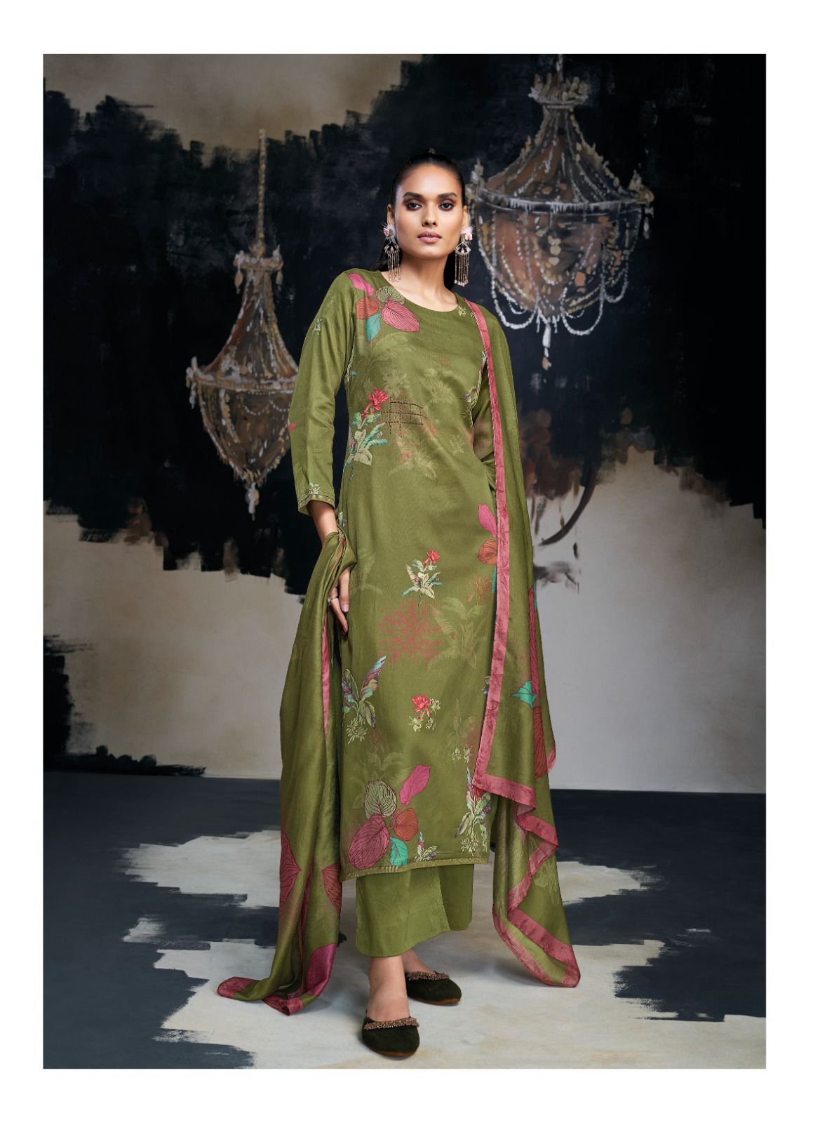Azara By Ganga 1683 To 1688 Salwar Suits Wholesalers In Delhi