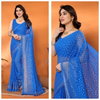 Gc Soft Soft Georgette Foil Work Designer Sarees Wholesalers In Surat