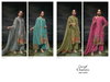 Charaya 3044 By Ganga Bemberg Silk Designer Salwar Suits Orders In India