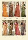 Swadeshi By Vallabhi Printed Brasso Floral Sarees Wholesale Market In Surat