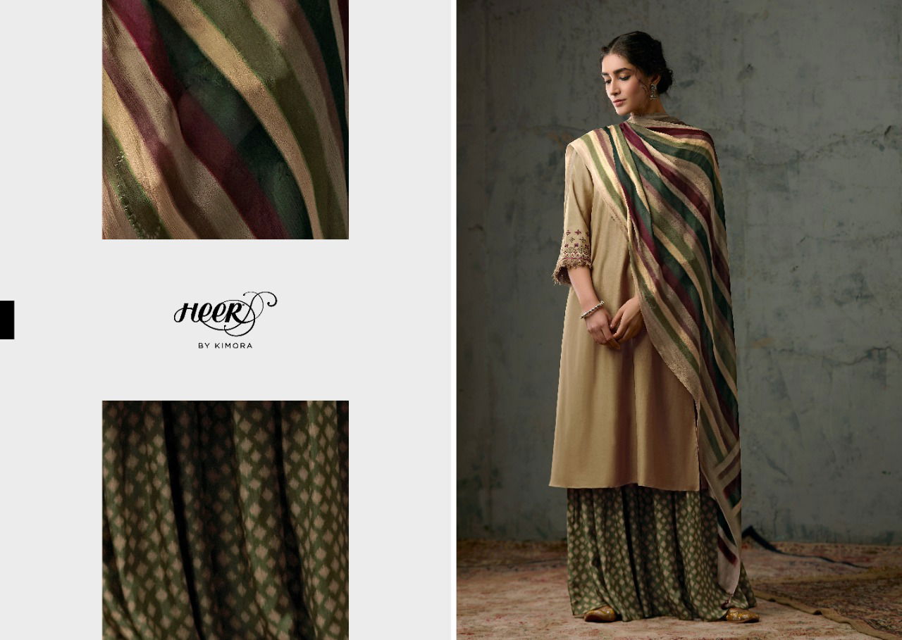 RIVAA JHANVI Latest Fancy Designer Heavy Casual Wear Jam Stain Embroidery Work Salwar Suit Collection