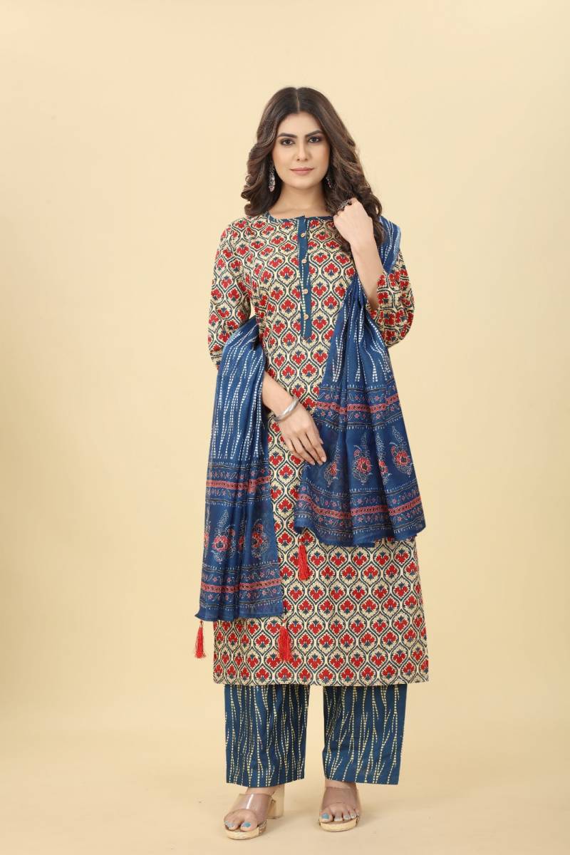 Tanyaa P 145 Casual Wear Cotton Fancy Kurta Set Wholesale Market In Surat With Price