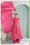 Vanilla By Gulkayra Chinon Printed Embroiderey Readymade Suits