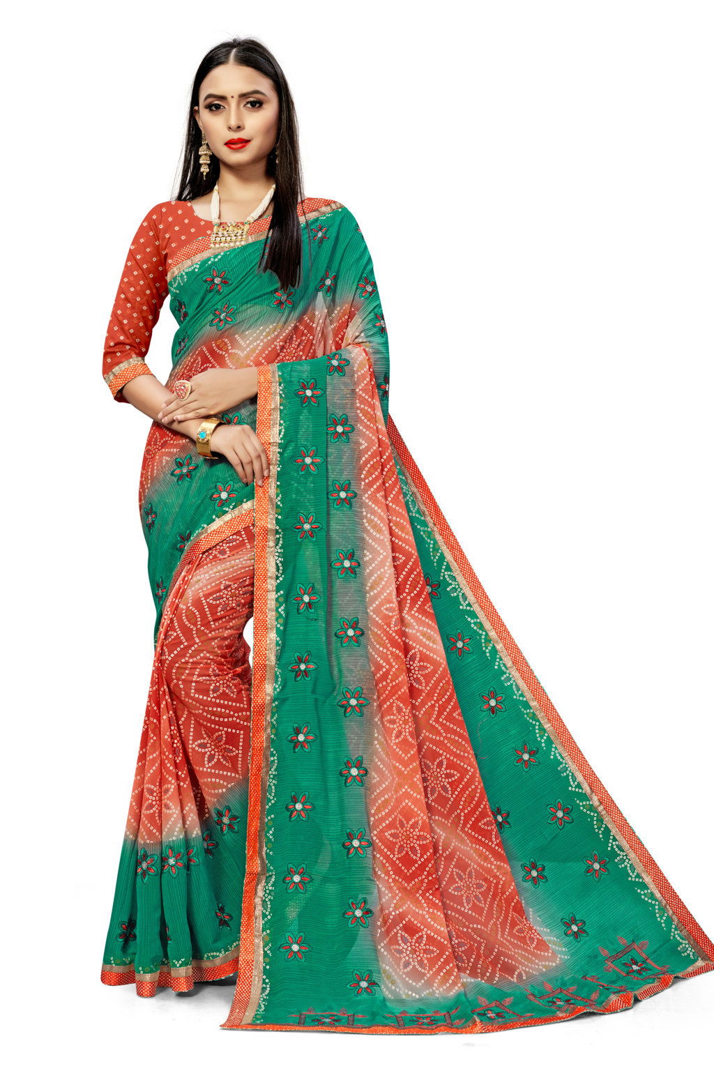 Sangam Daisy Latest Designer Festival Casual Wear Fancy Georgette saree collection