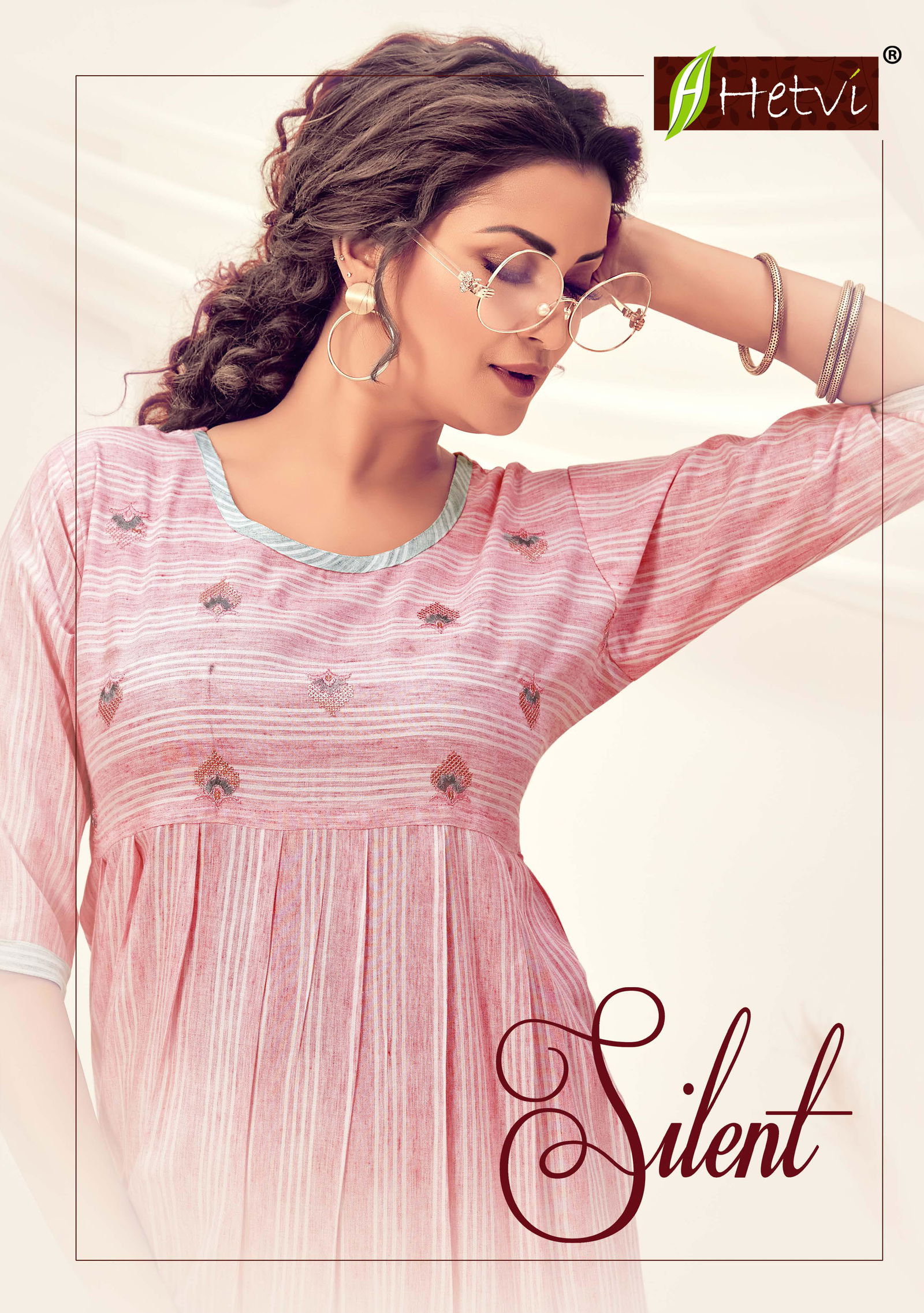 Hetvi Silent Latest Ethic Wear Rayon Designer Anarkali Kurti Collection
