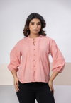Naisha K 815 Cotton Slub Shifly Worked Bulk Ladies Top Shirt Orders In India
