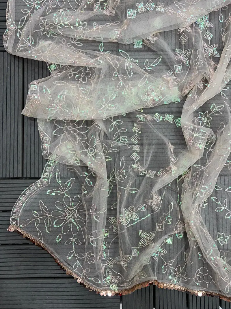 5300 Designer Soft Net Party Wear Sarees Catalog