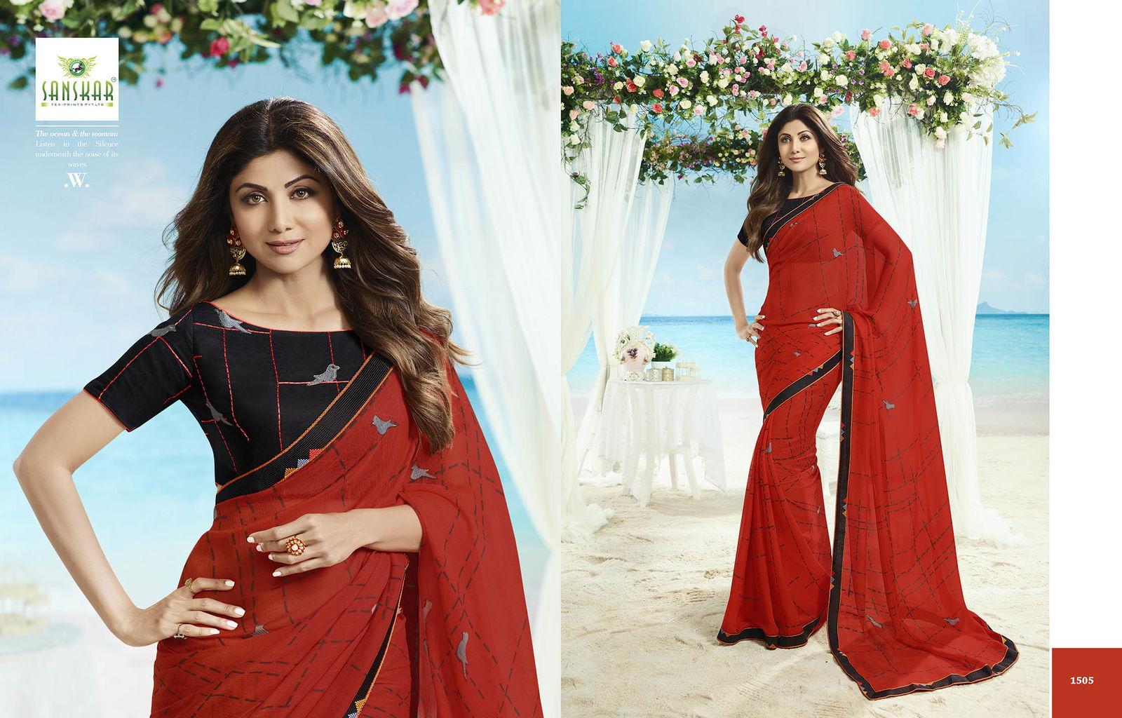 Sanskar Exclusive Collection Of Designer Printed Daily wear Casual Wear Brasso Saree 