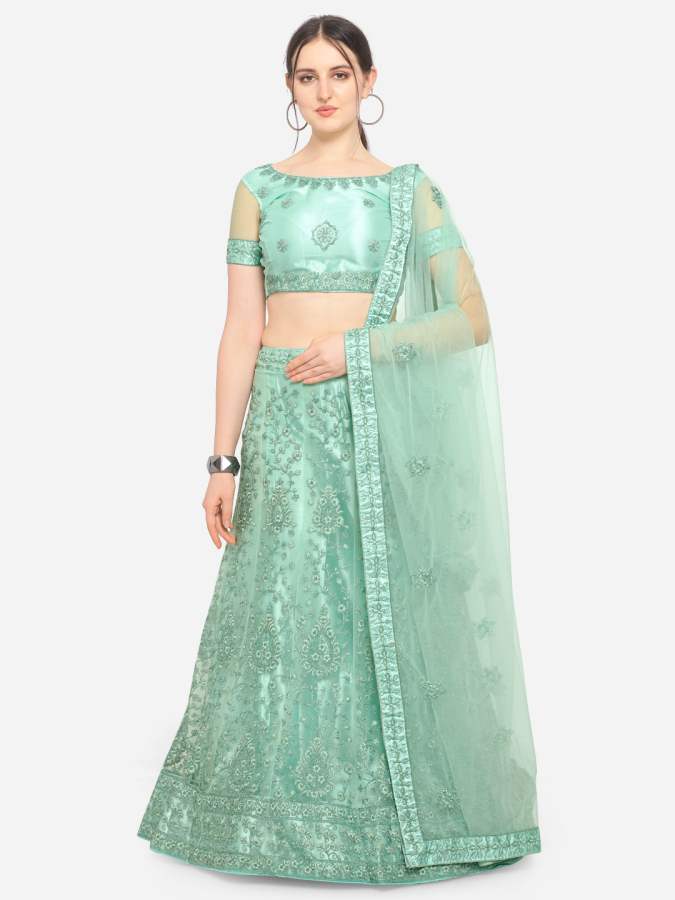 Latest Designer Heavy Zari Embroidery Lehenga Collection 