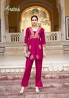 Mushq By Karissa Viscose Roman Co Ord Set Wholesale Market In Surat
