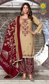 Antique Vol 10 By Jt Rayon Embroidery Bulk Dress Material Orders In India

