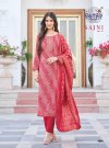 Sajni Vol 7 By Radhika Rayon Printed Kurti With Bottom Dupatta