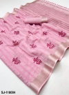 Rajyog Sanjoli Handloom Cotton Silk Embroidery Saree Wholesalers In Surat