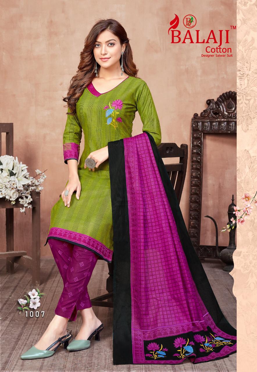 Balaji Hungama 10 Latest Fancy Designer Regular Casual Wear Pure Cotton Printed Cotton Collection
