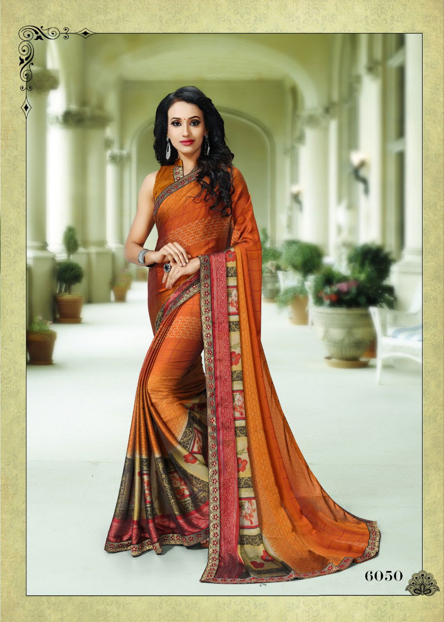Twist Of Fashion 2 Latest Printed Designer Border Saree Collection 