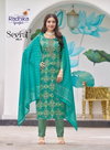 Seerat Vol 11 By Radhika Rayon Kurti With Bottom Dupatta Wholesale Market In Surat